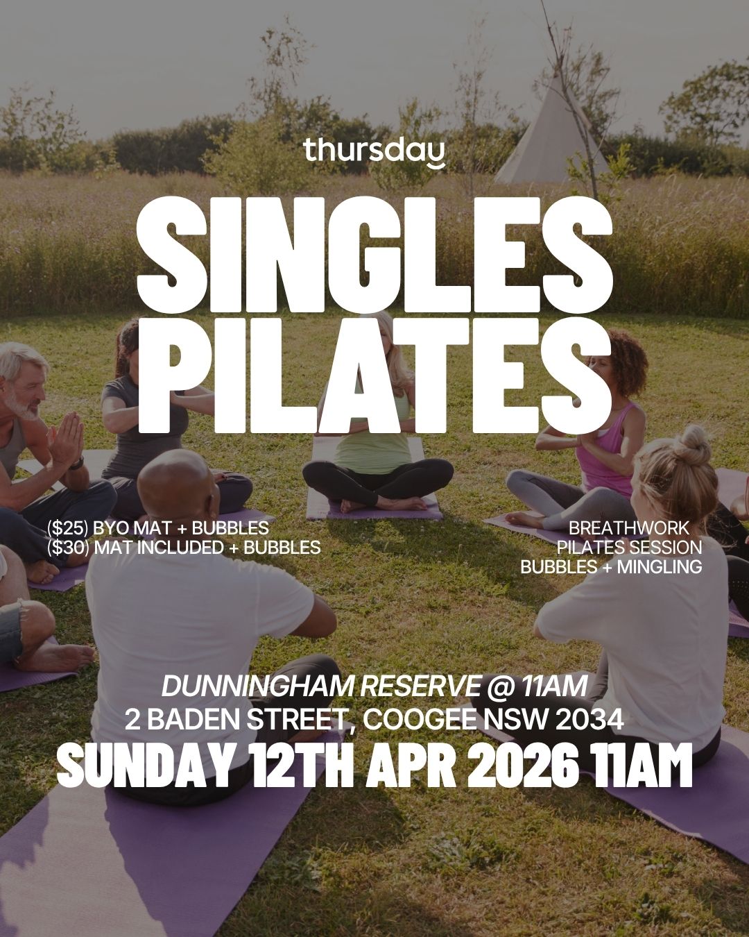 Sunday | Dunningham Reserve (ALL AGES) | Coogee