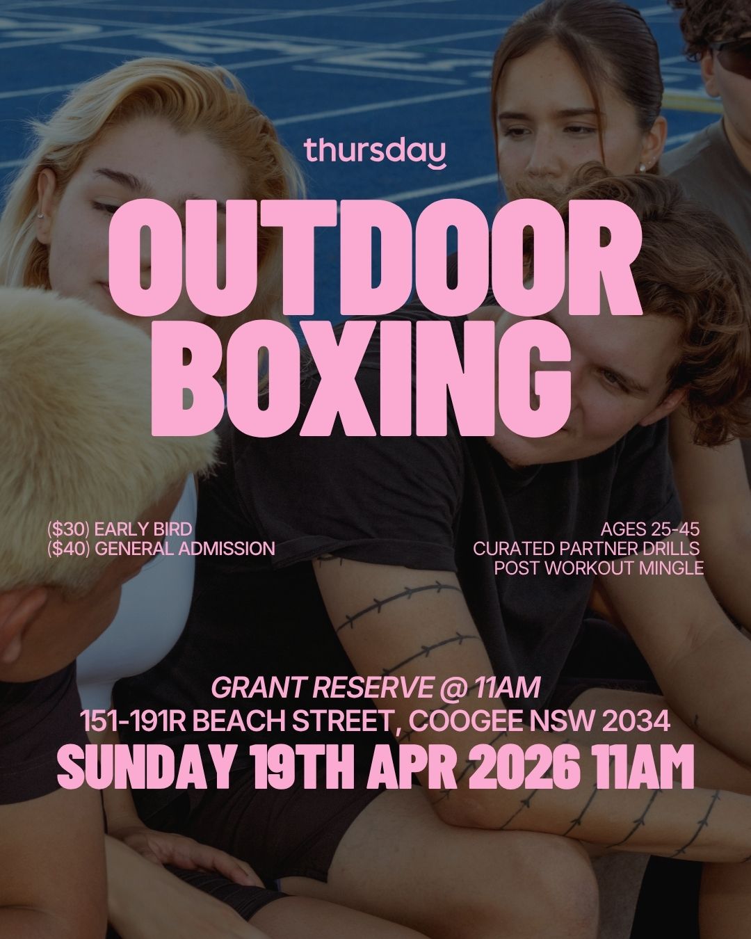 Thursday | Grant Reserve (25-45) | Coogee