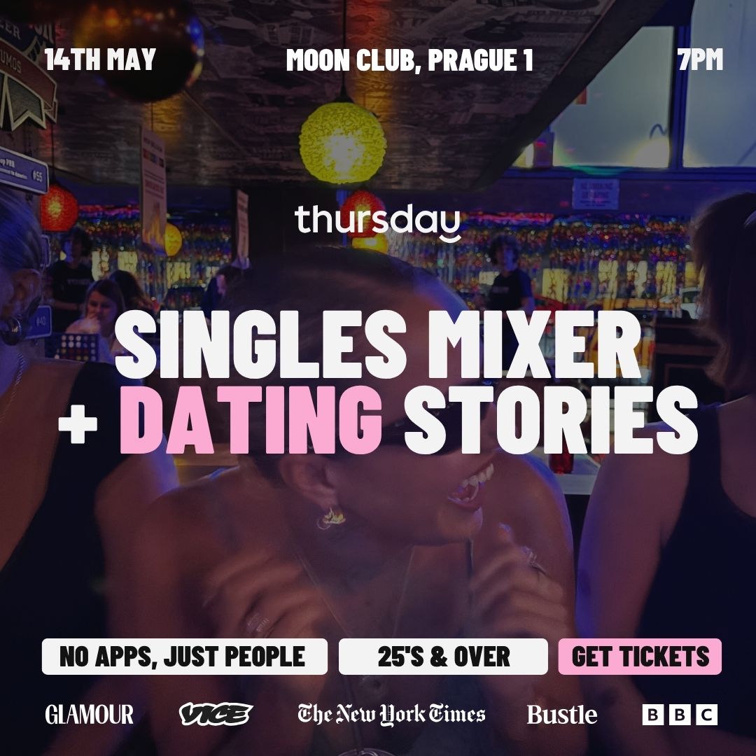 Thursday Dating | Singles Mixer | Moon Club, Prague 1 | CZ / EN