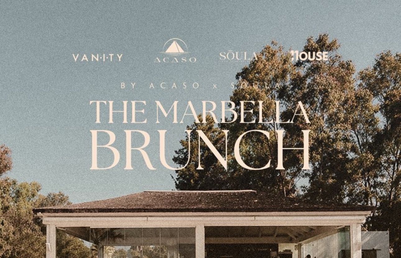 VANITY MARBELLA BEACH BRUNCH @ POR FIN, with ACASO and SOULA