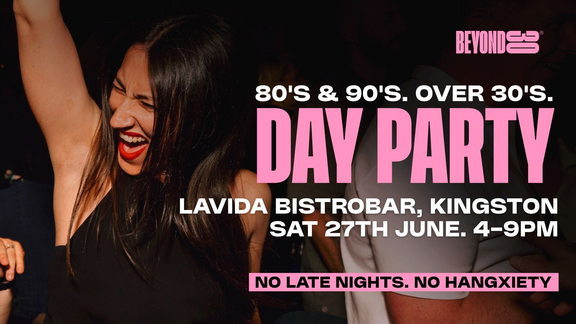 80s & 90s Over 30s Daytime Clubbing – KINGSTON🕺🏽(SOLD OUT)