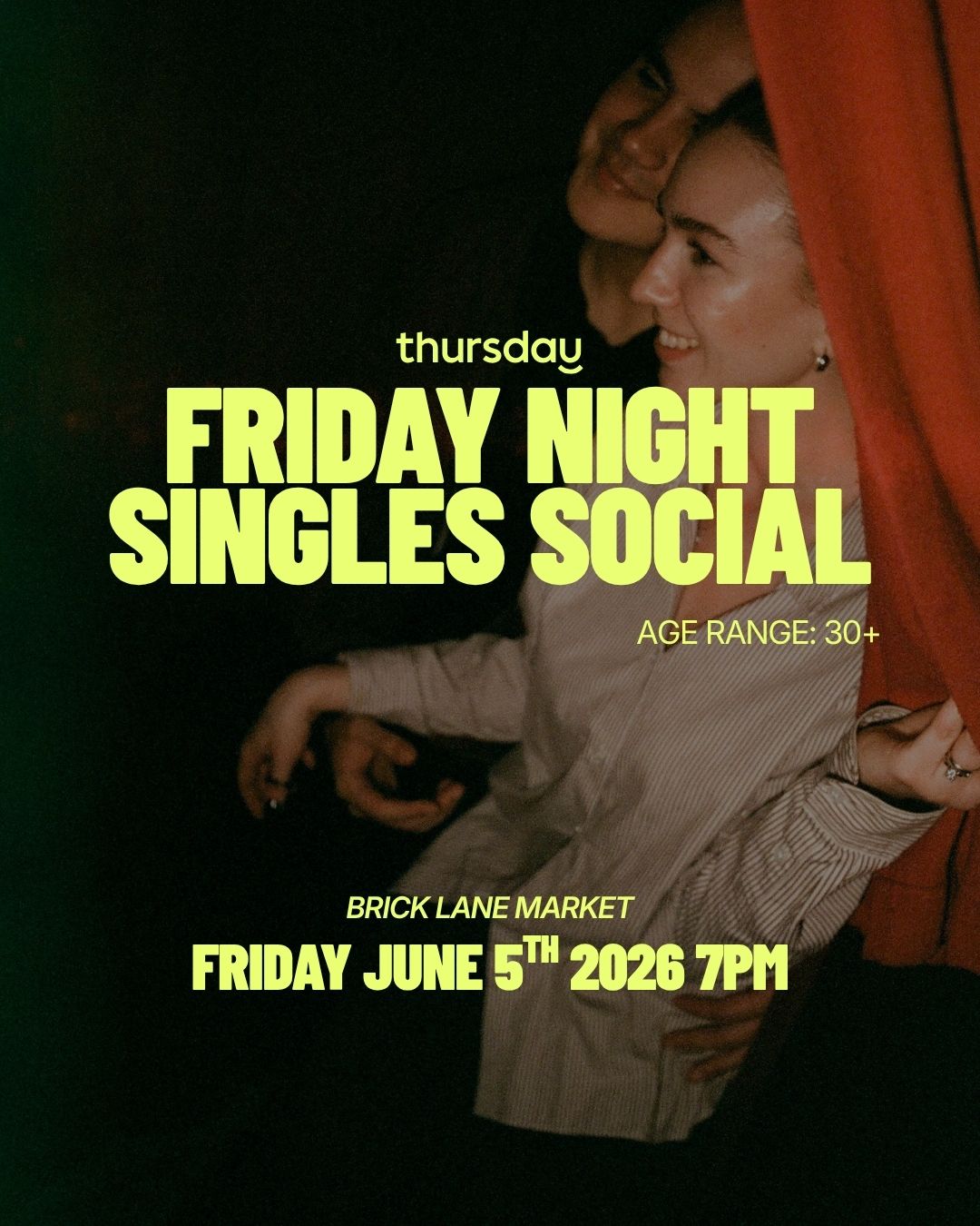 Friday | Over 30’s Friday Night | Melbourne CBD | GET TICKETS AT THURSDAY.COM/EVENTS/MELBOURNE