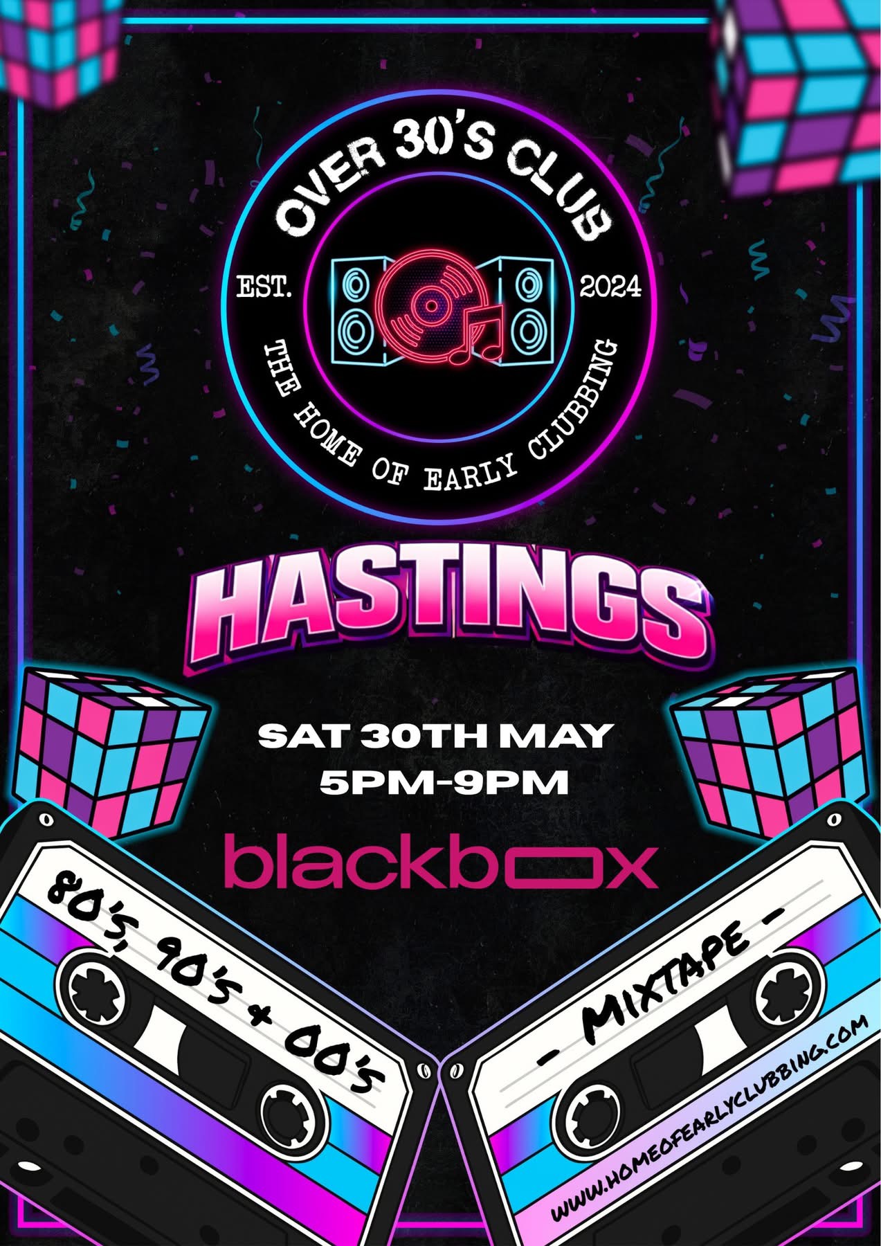 Over 30s Club Presents Daytime Disco – Hastings Launch Party