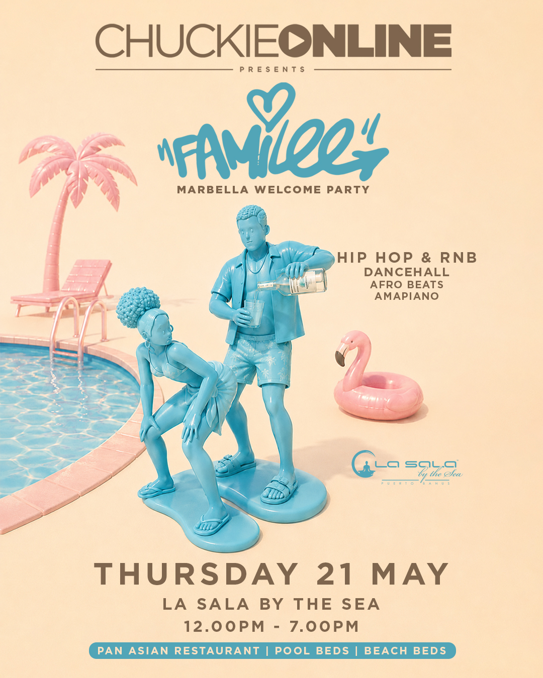 Chuckie & Tazer Presents: Familee Marbella Welcome Party