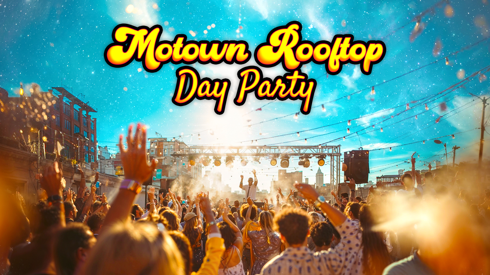 Motown Rooftop Day Party: Winston-Salem, NC ✨