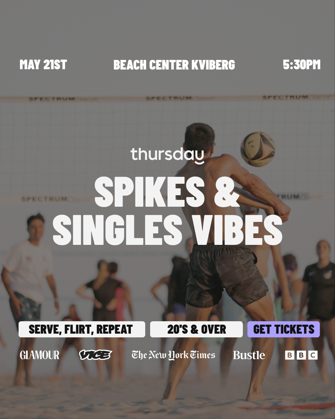 Thursday | Spikes & Singles Vibes | Gothenburg | Book at thursday.com