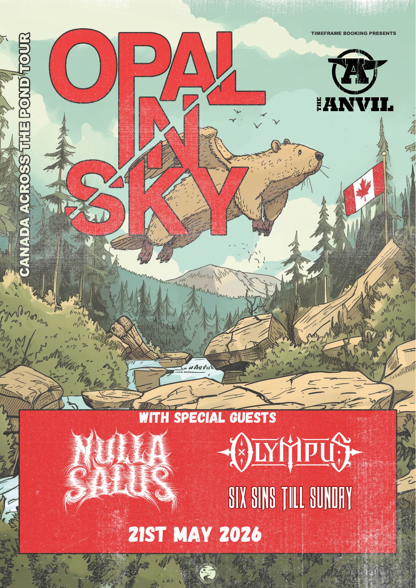 Opal in Sky // Nulla Salus // Olympus // Six Sins Till Sunday