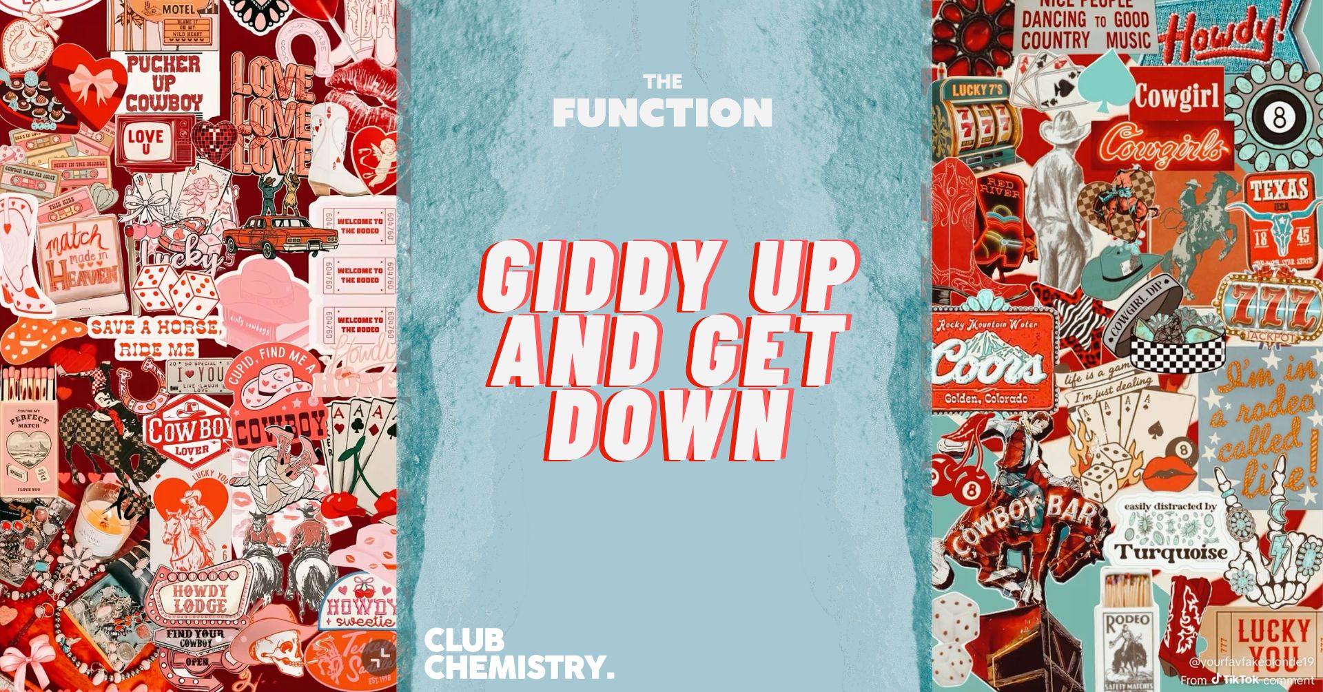 The Function – 🤠 Giddy up and get down *4 £3 TICKETS LEFT*