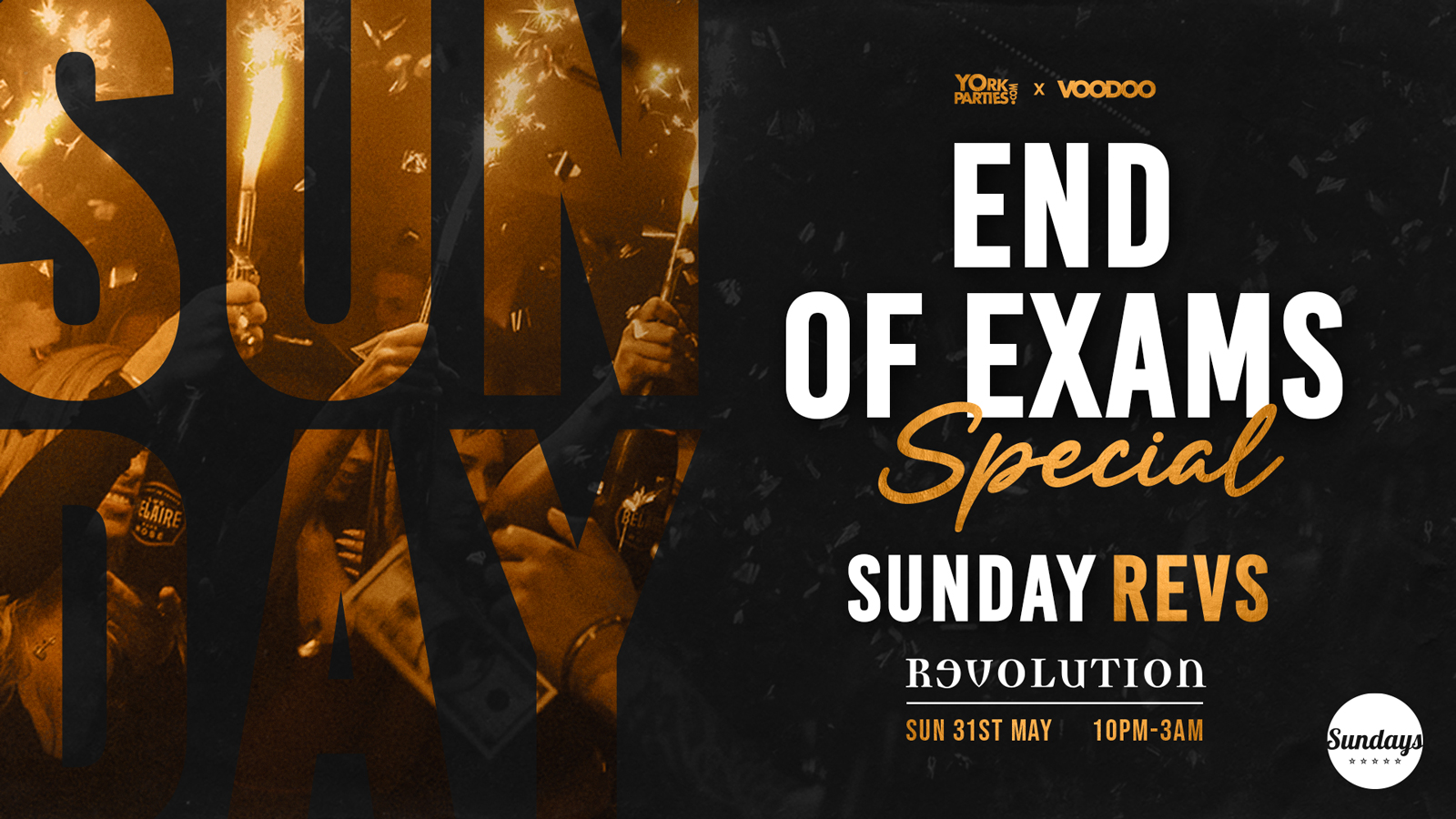 SUNDAY REVS End Of Exams Special 🎉