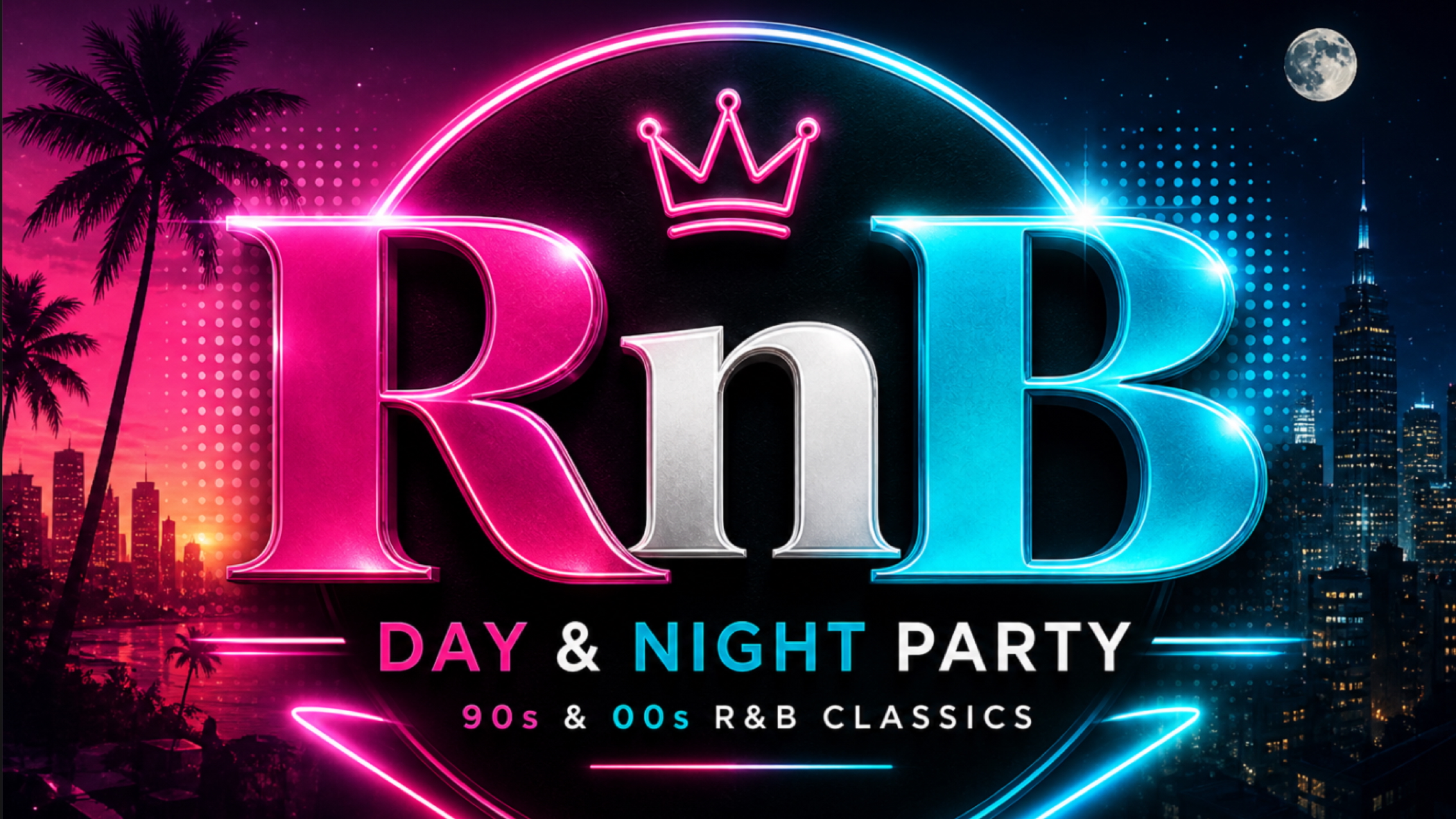 🚨 TONIGHT! 🔥 R&B DAY & NIGHT PARTY  🎟 FREE TICKETS!