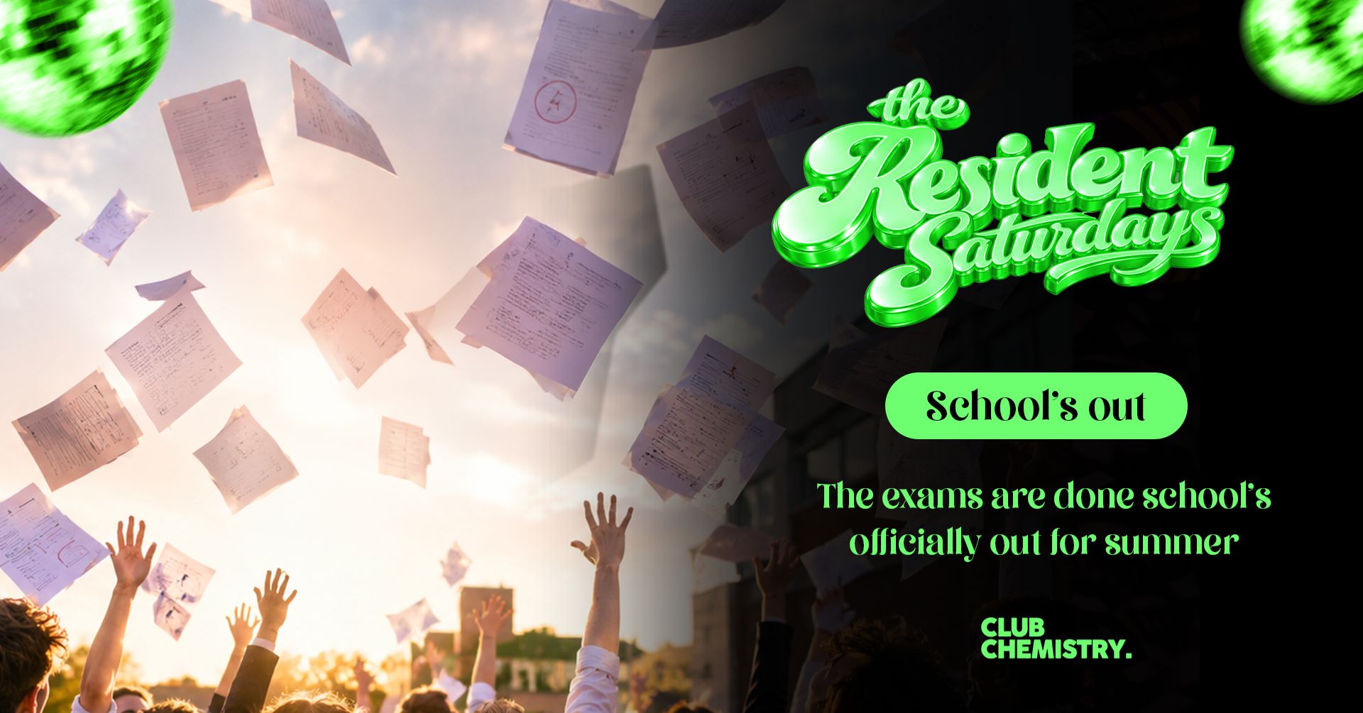The Resident: Schools Out *5 £4 TICKETS LEFT*