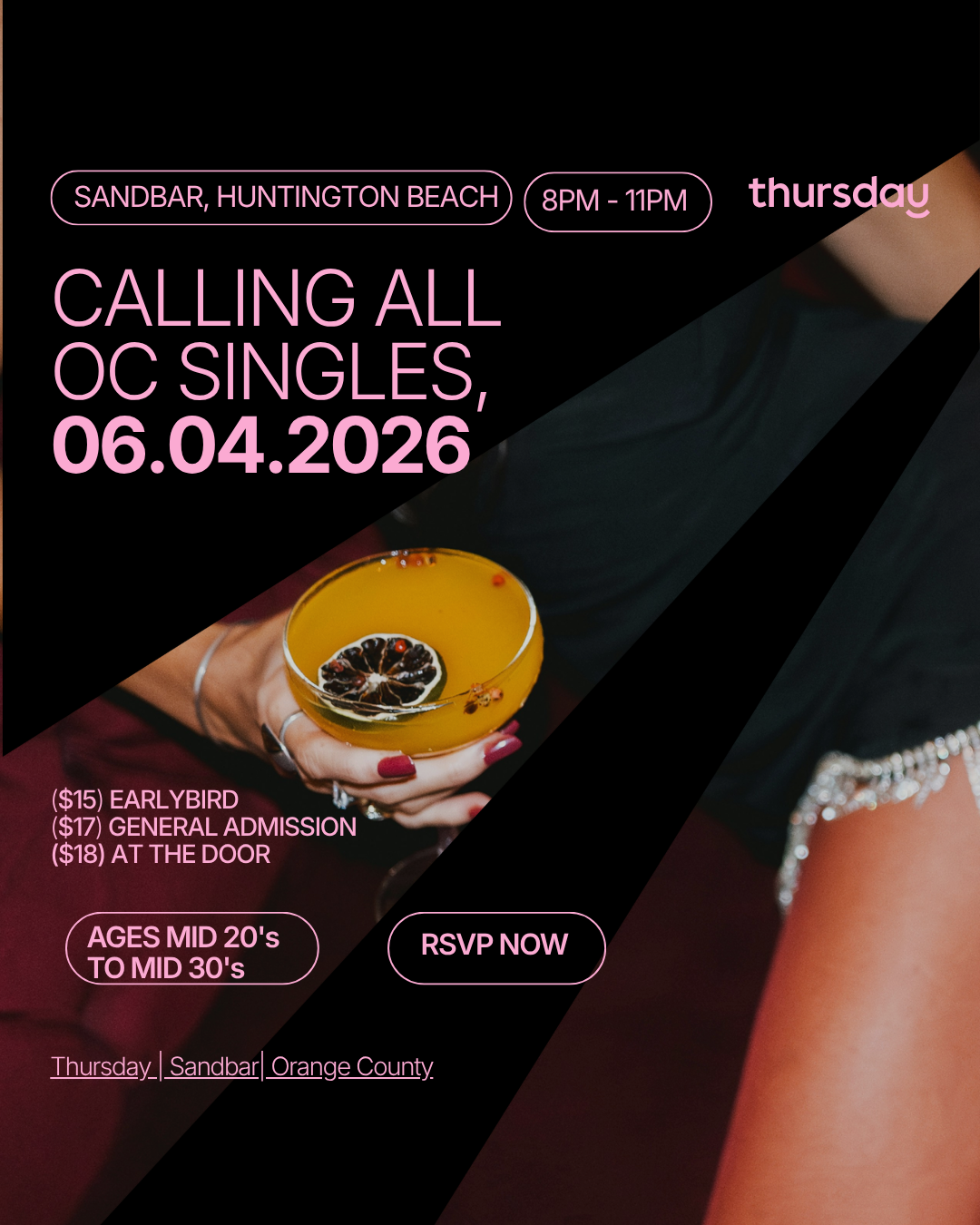 Thursday | Sandbar | Orange County | Tickets at thursday.com