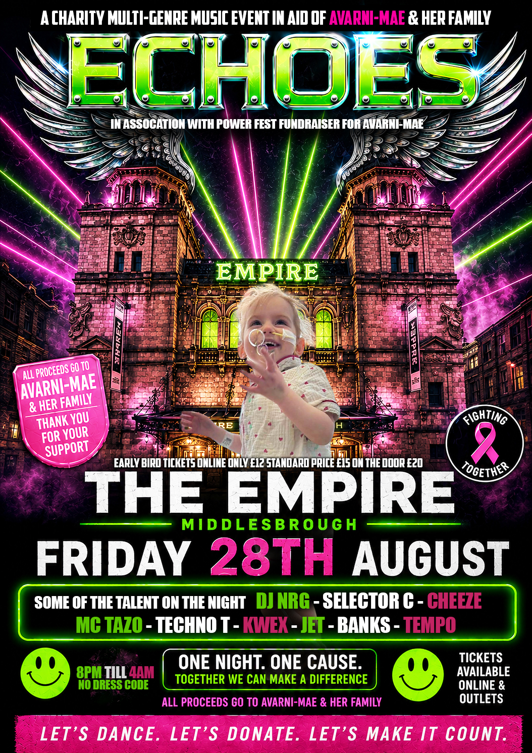 Echoes |  Charity Fundraiser Rave