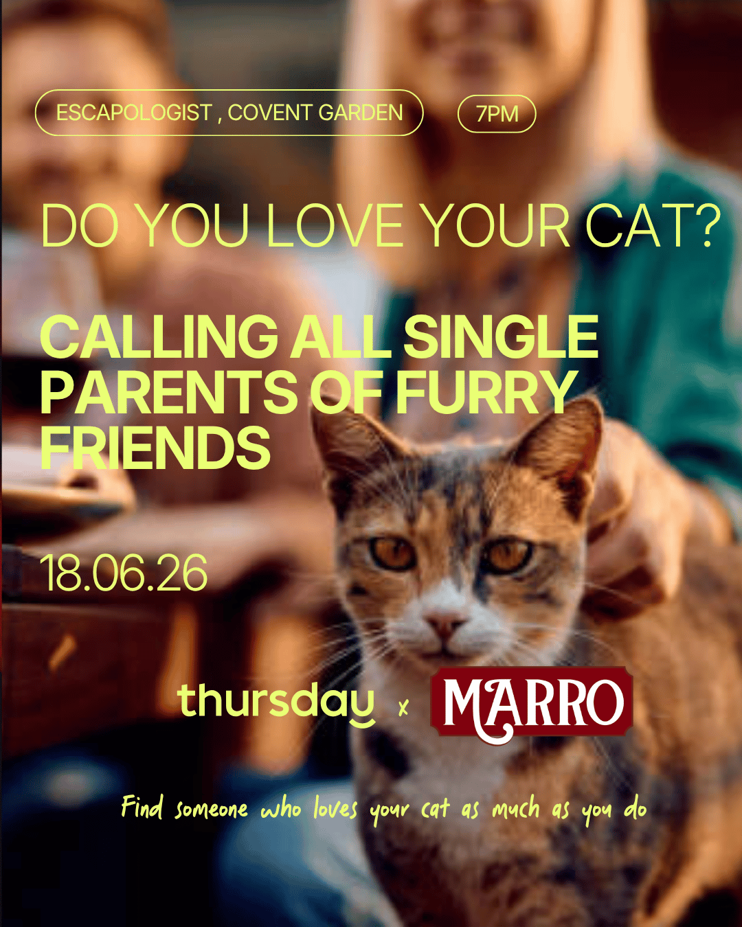 Thursday | Animal lovers | Covent Garden