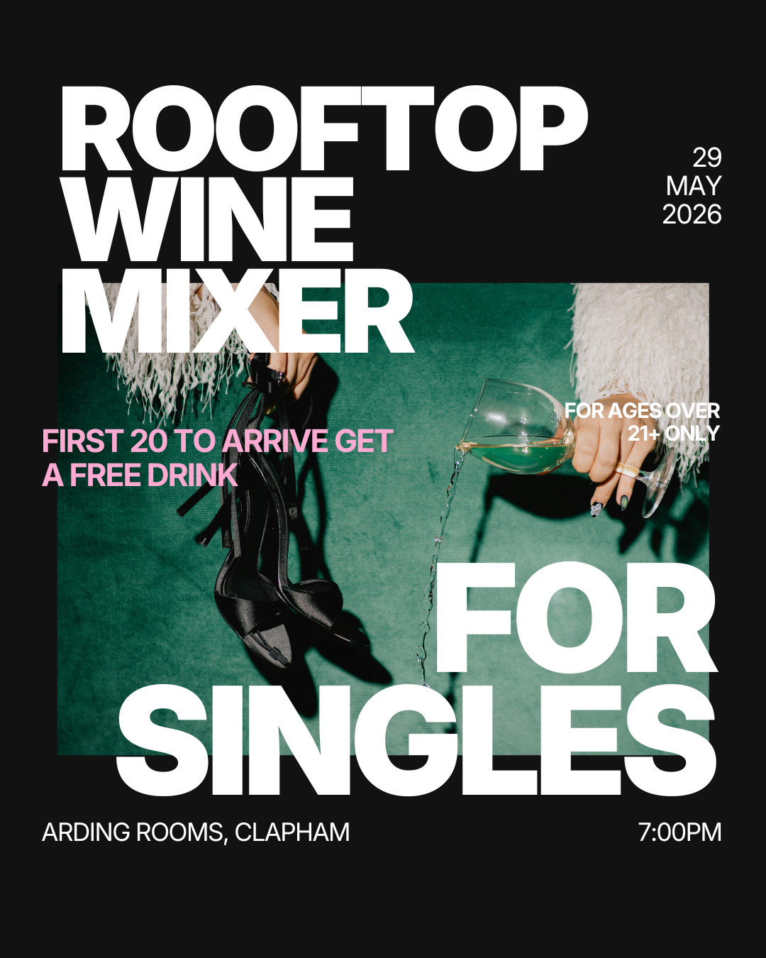 Friday | Perfect Pairings: Rooftop Wine Mixer | Clapham