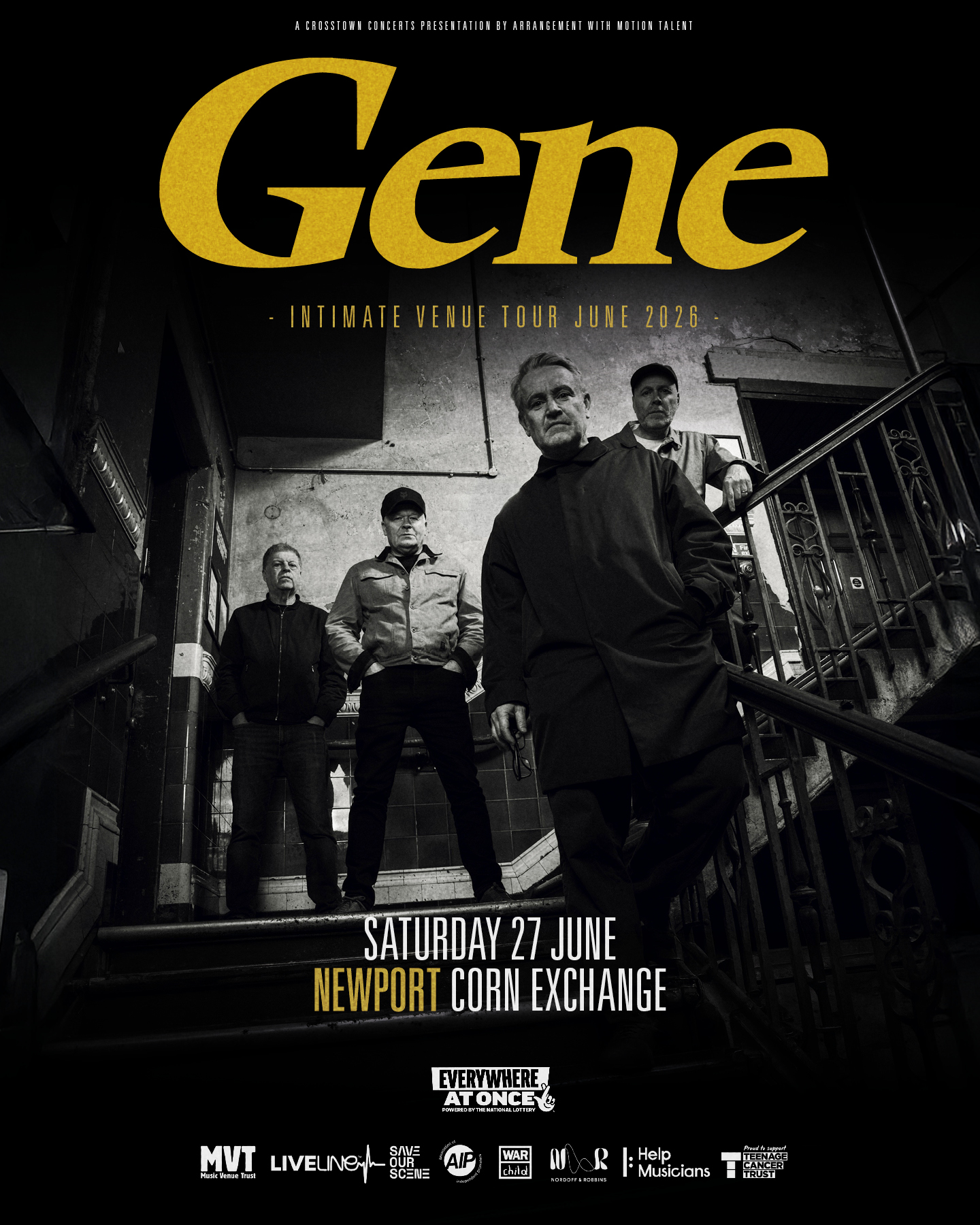 Gene – Corn Exchange, Newport