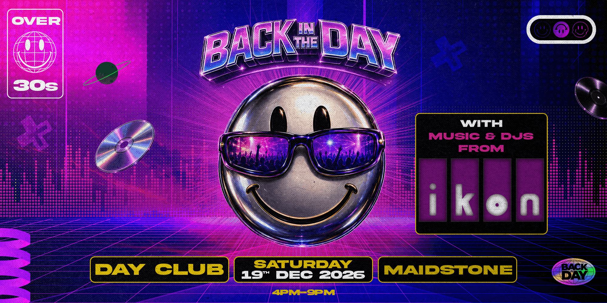 The Ikon Maidstone Day Club for over 30's