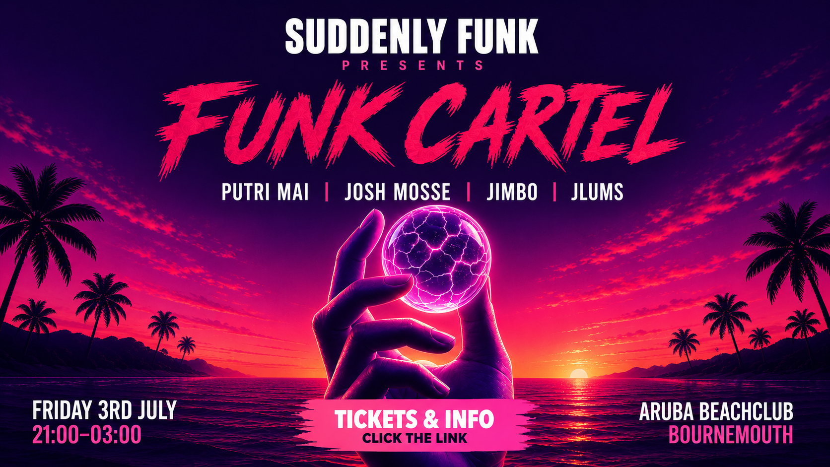 Suddenly Funk W/ Funk Cartel @ Aruba 03.07.26