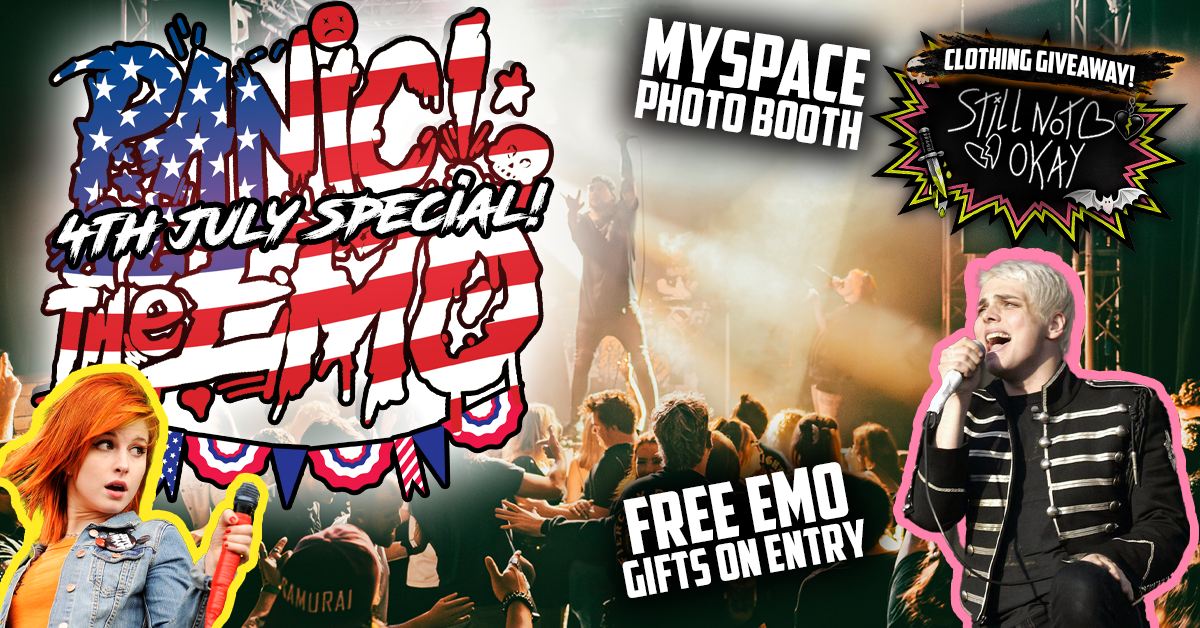 Panic At The Emo: 4th July Special at MK11, Milton Keynes | Panic