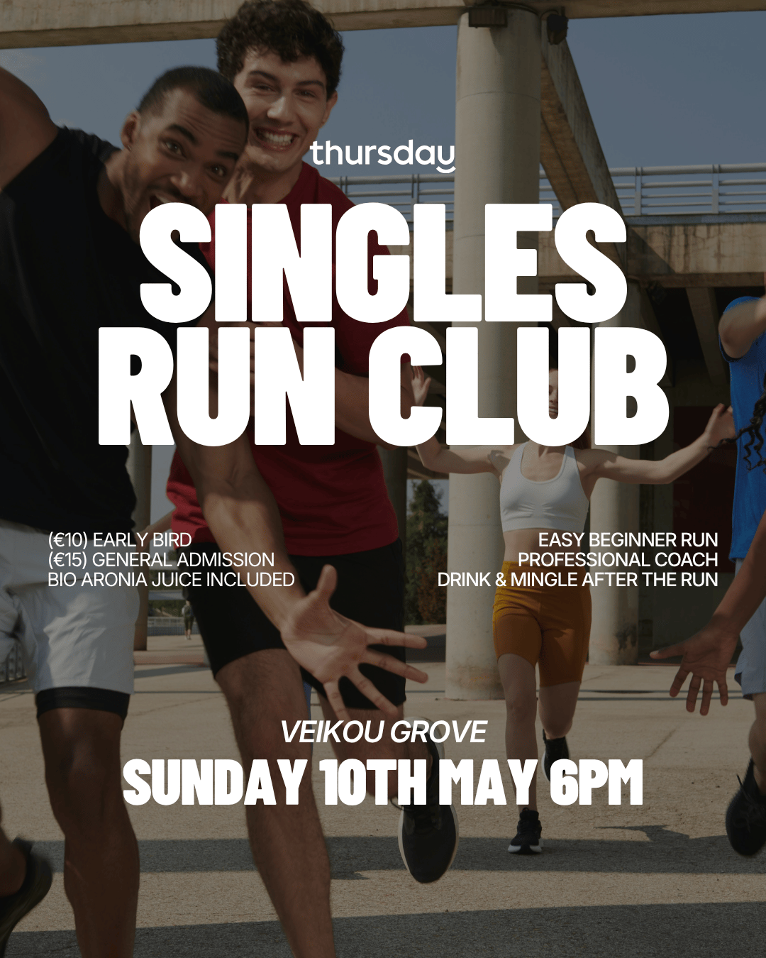 Sunday | Singles Run Club | Athens | 25-40