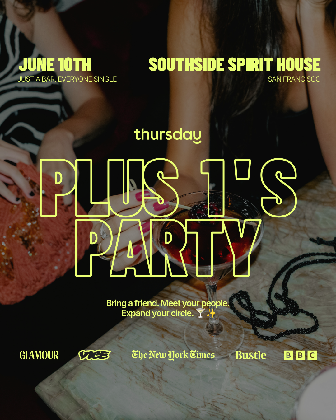Thursday | Southside (Plus 1’s Party) | San Francisco | Tickets at thursday.com