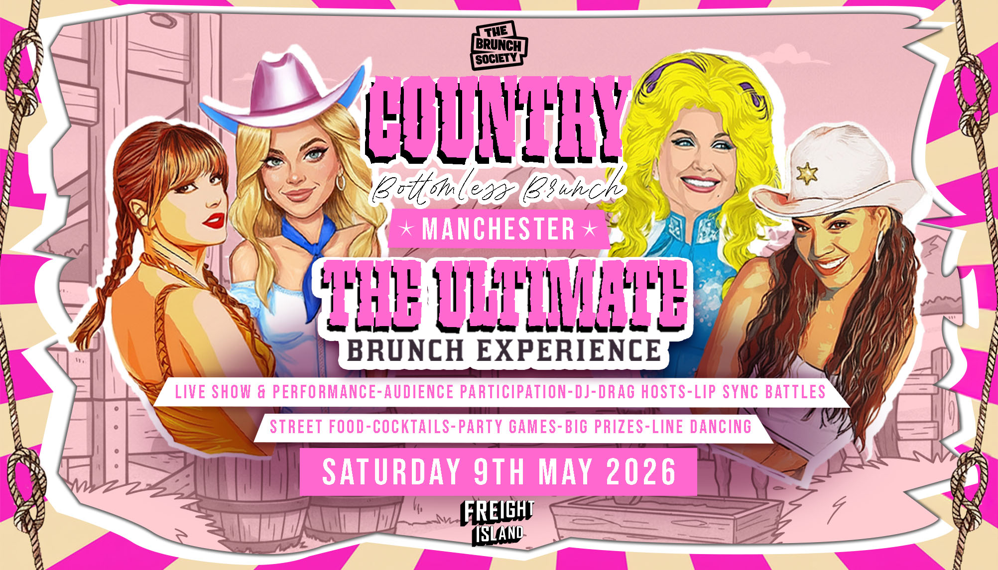 The Country Hoedown Bottomless Brunch – Freight Island