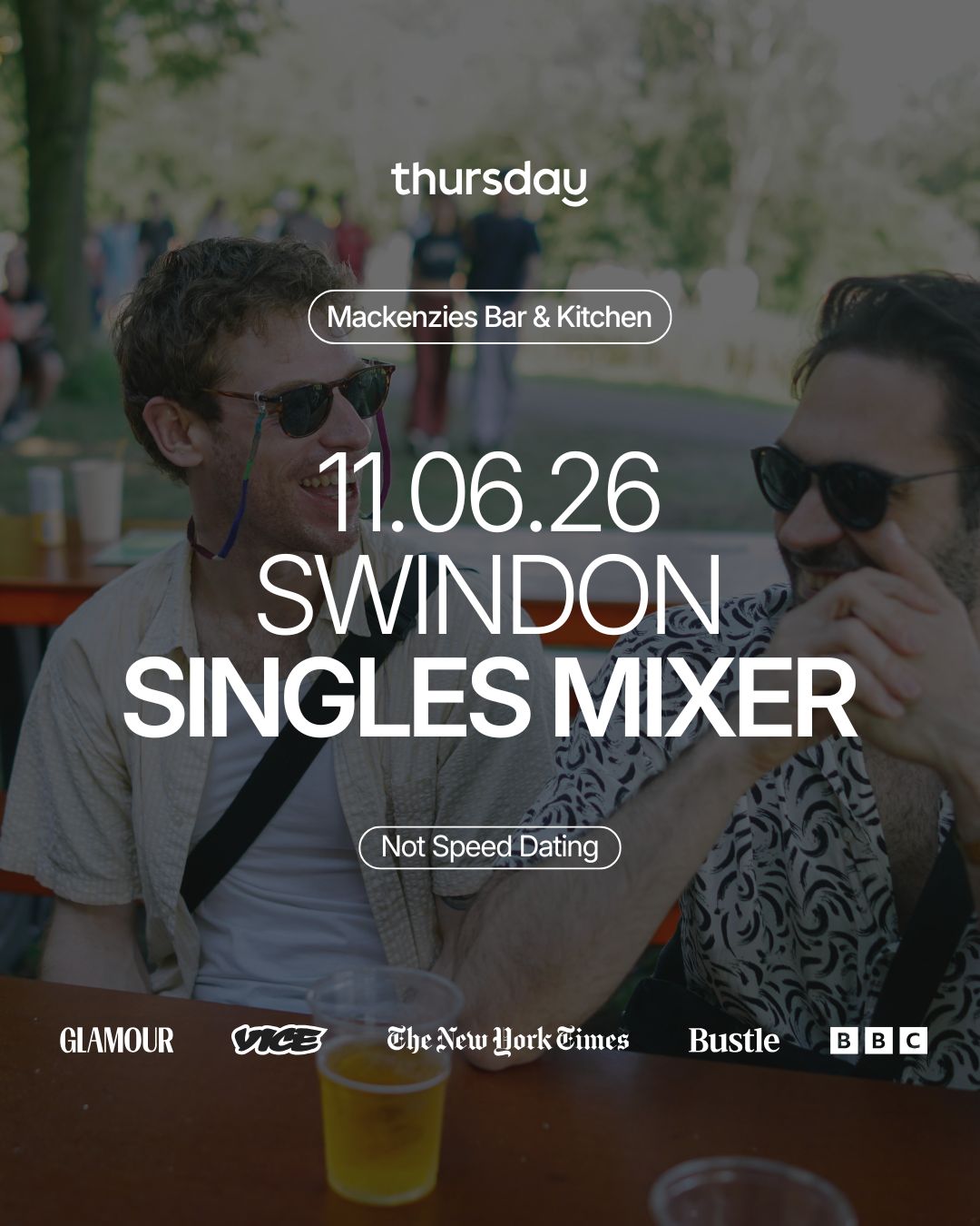 Thursday | Mackenzies Bar & Kitchen | Swindon