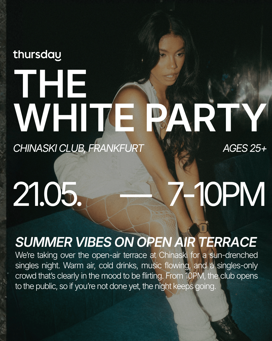 Thursday | The White Party (25+) @ Chinaski Club | Frankfurt