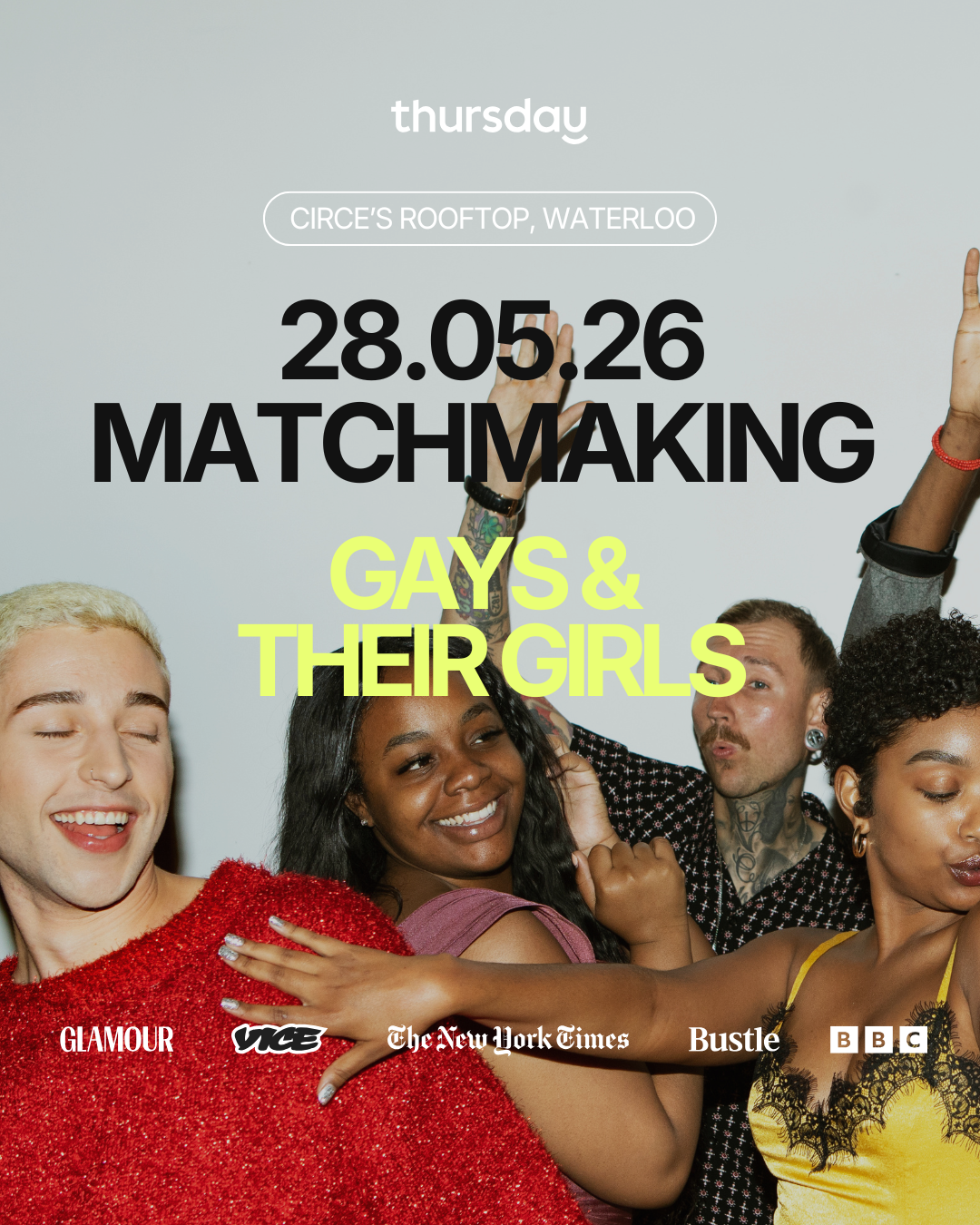 Thursday | Gays & their Girls | Circe's Rooftop
