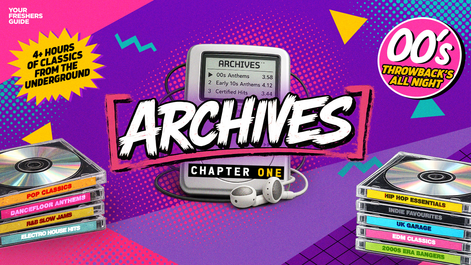 Back to the 00s - ARCHIVES | Southampton Freshers 2026