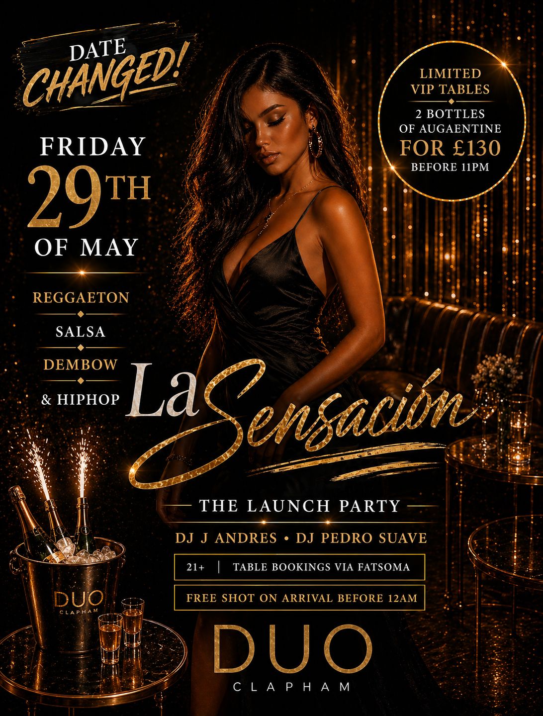 La Sensación the launch party