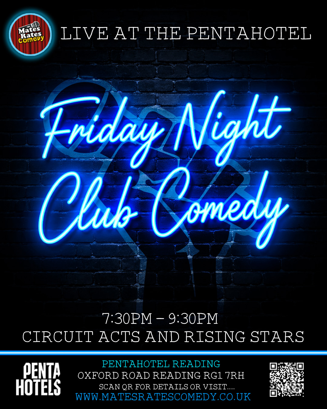 Live at the Pentahotel: Friday Night Club Comedy