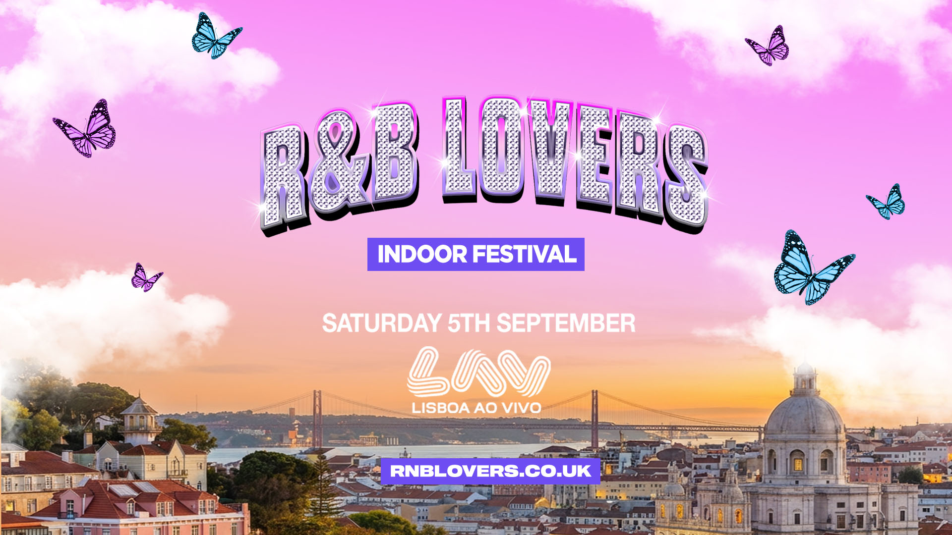 R&B Lovers – Saturday 5th Sept – LAV Lisbon [FINAL TICKETS!]