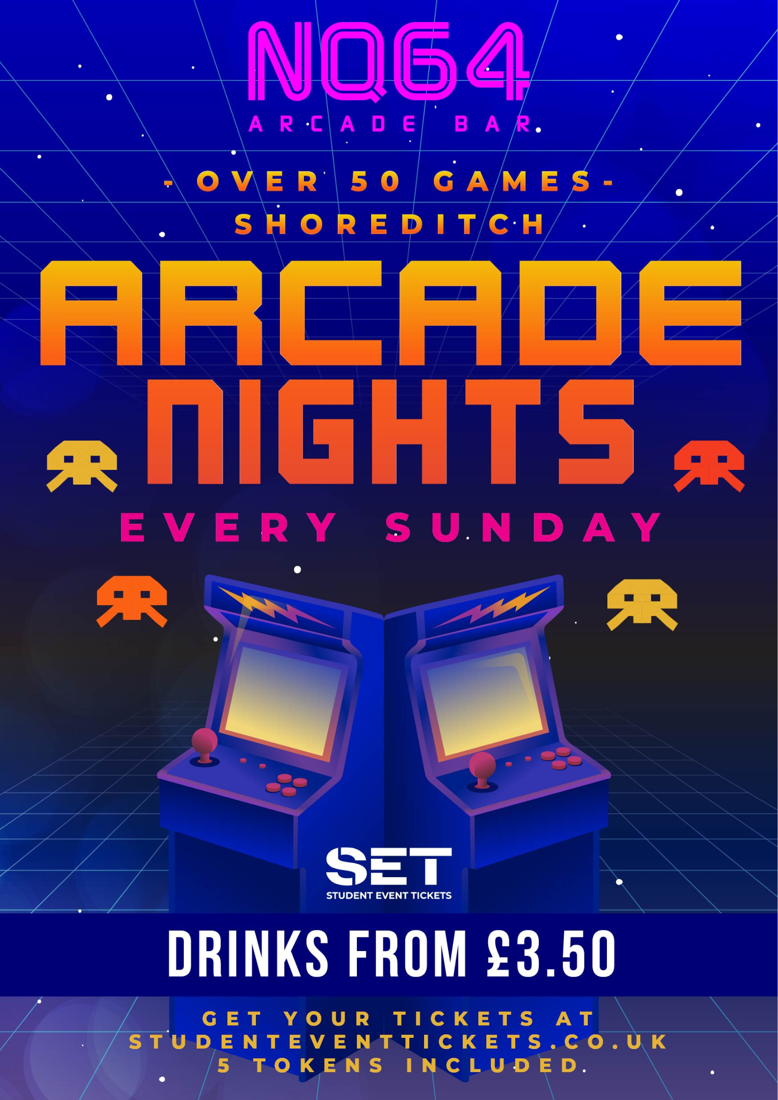 Arcade Nights @ NQ64 Shoreditch