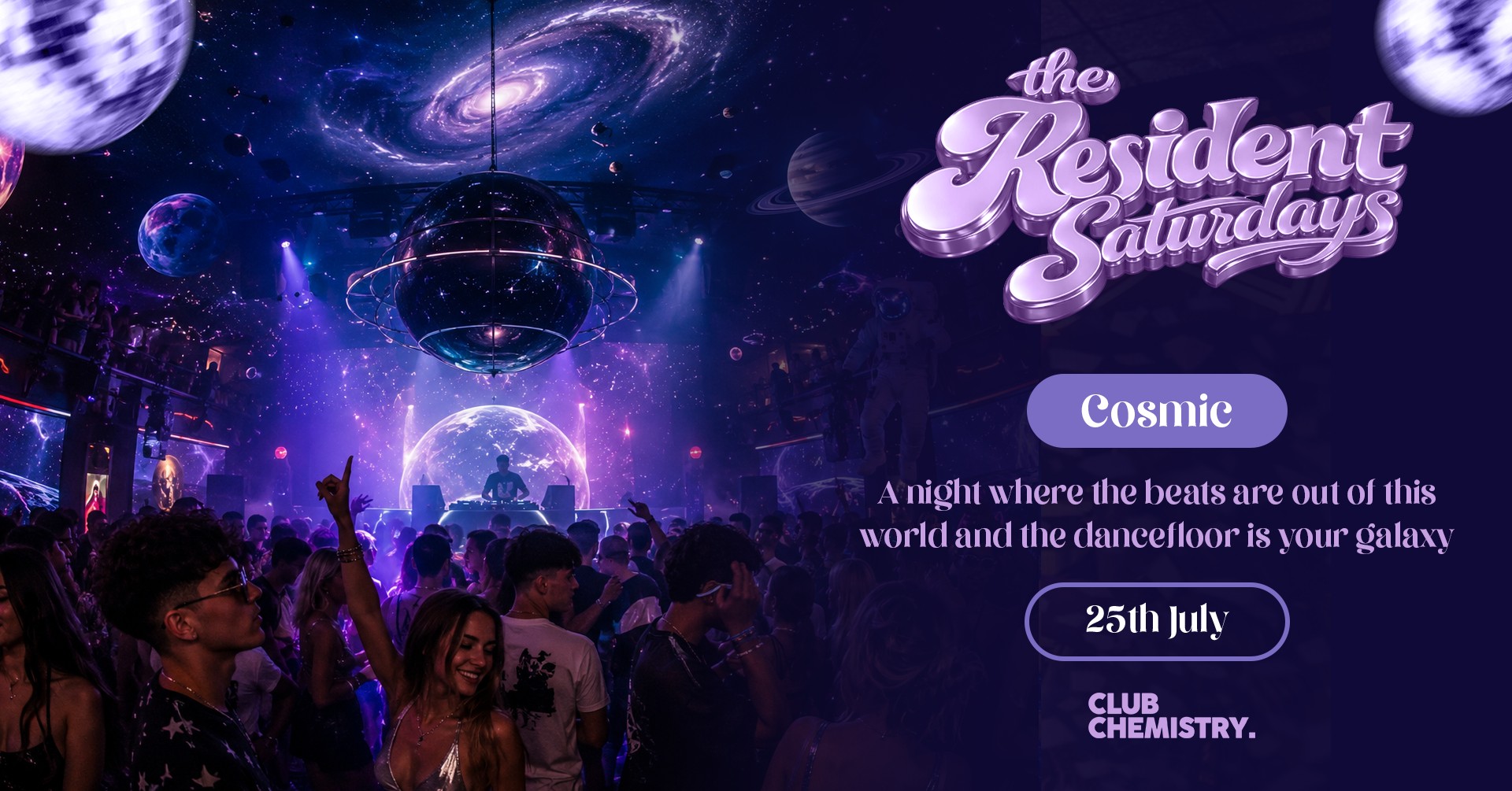 The Resident: Cosmic *  ONLY 11 £5 TICKETS LEFT*