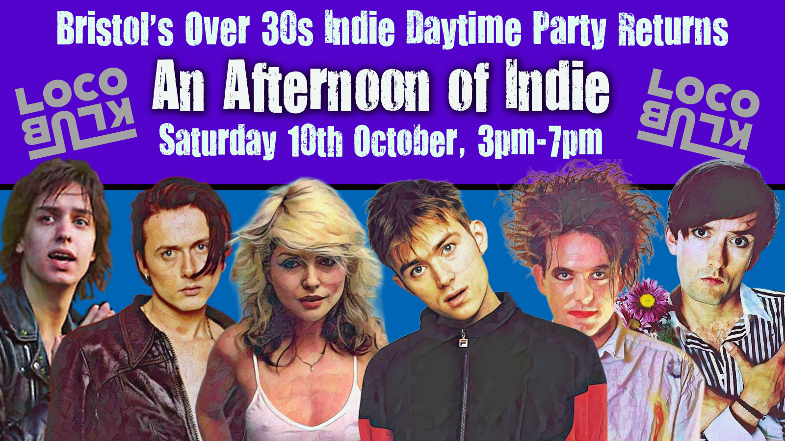 BRISTOL: An Afternoon of indie - Indie for the over 30s: 10 October, 3pm-7pm