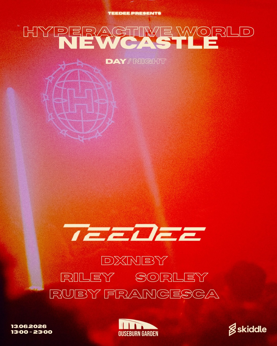 SOLD OUT: Hyperactive World Newcastle | Day | Ouseburn Garden