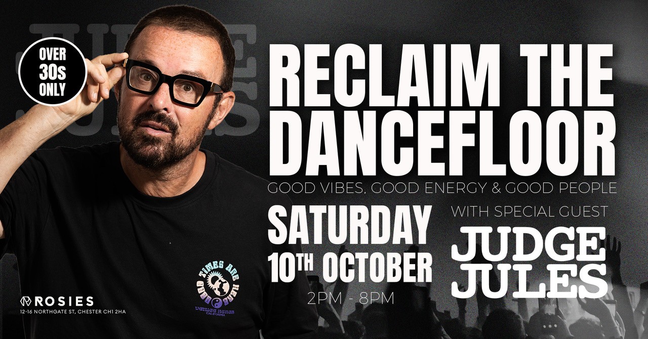 Reclaim the Dancefloor with Judge Jules