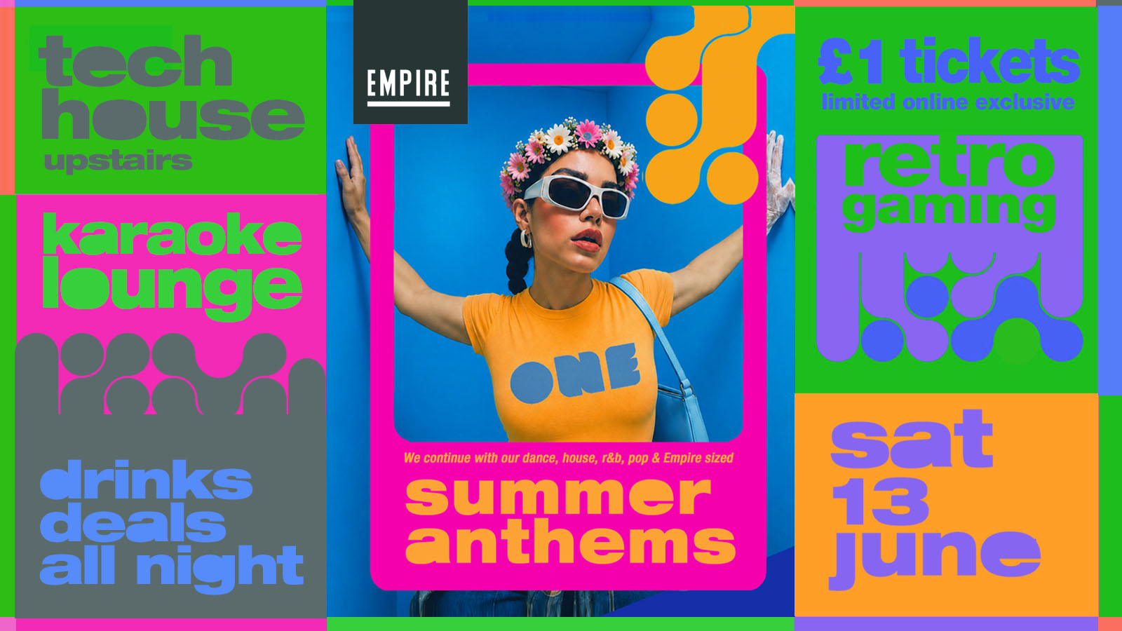 ONE EMPIRE – ONE SATURDAY NIGHT PARTY!