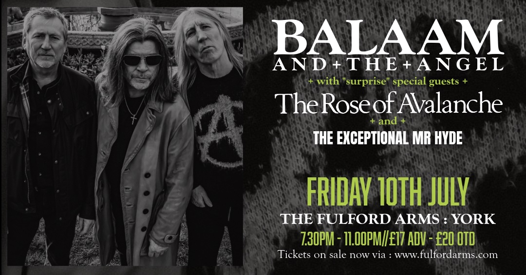 BALAAM AND THE ANGEL | THE ROSE OF AVALANCHE | THE EXCEPTIONAL MR HYDE