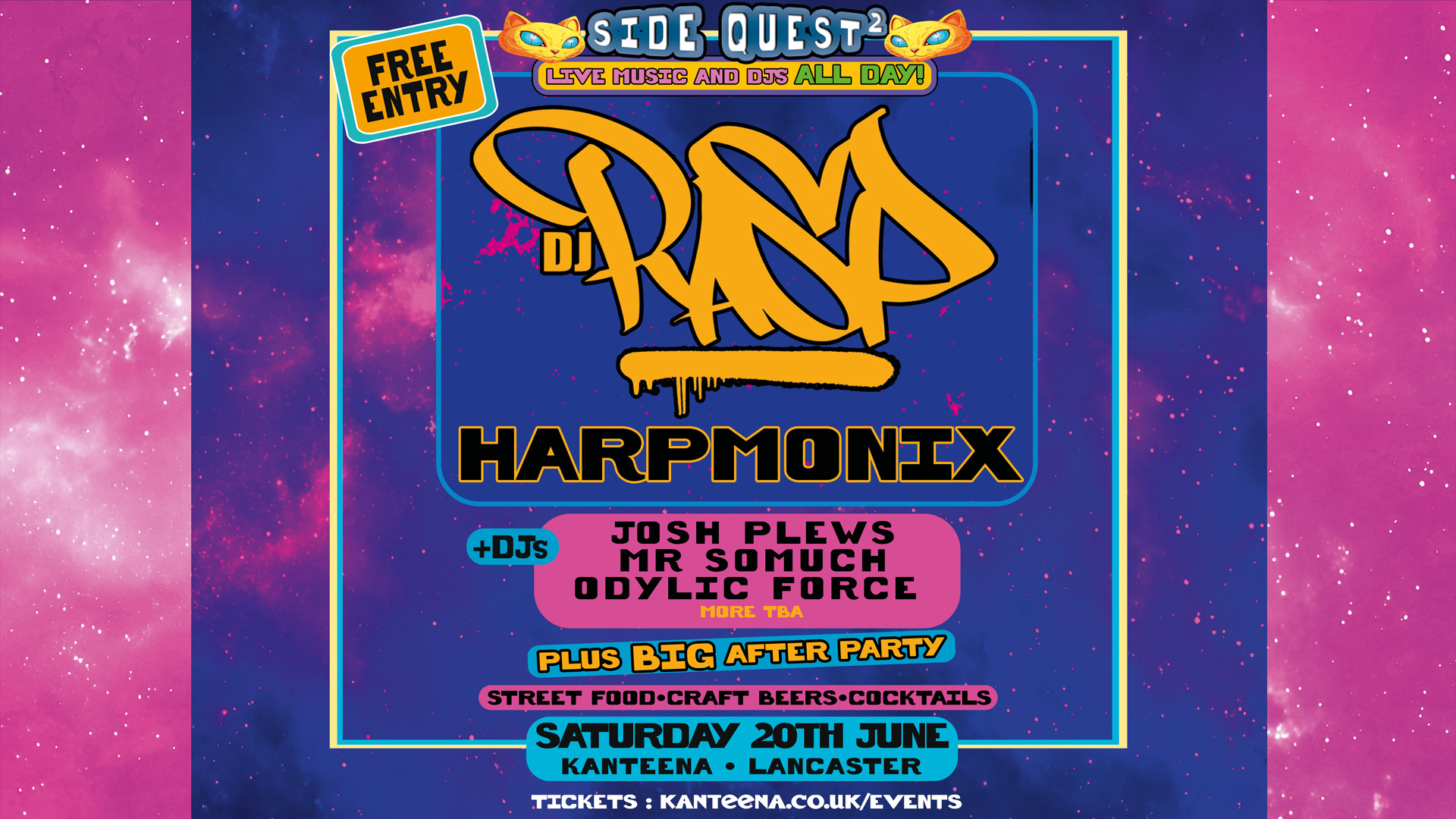 Side Quest 2 with DJ Rasp, Big AfterParty & more