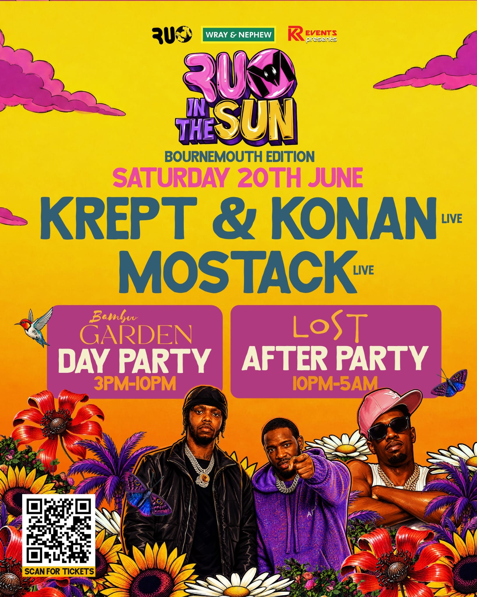 RUM IN THE SUN  Bournemouth FINAL 50 TICKETS! ☀️ @ Bambuu Garden