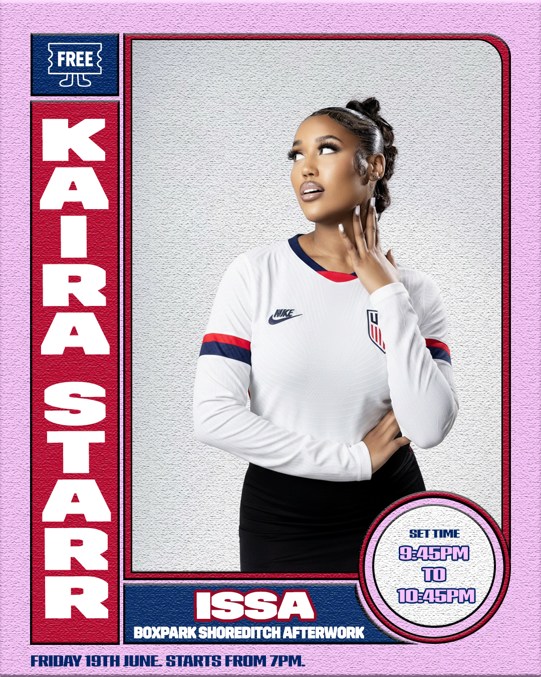 ISSA: FRIDAY AFTERWORK w) Kaira Starr and Special Guests