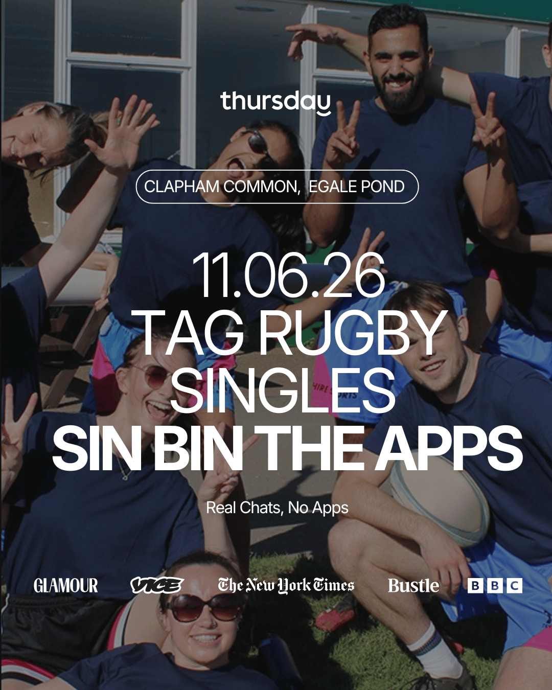 Thursday | Try Tag Rugby | Clapham Common