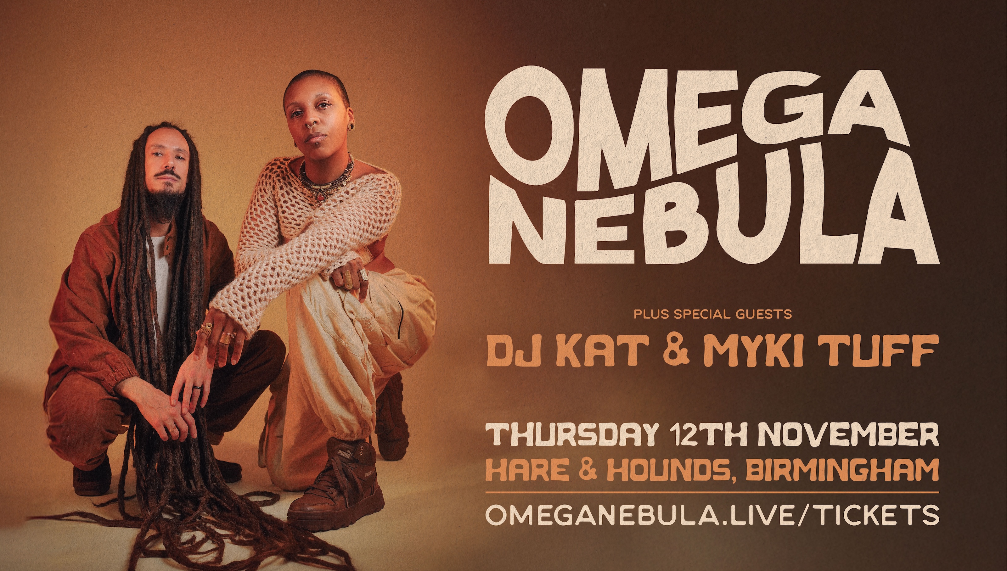 OMEGA NEBULA Live @ Hare & Hounds, Birmingham 12/11/26