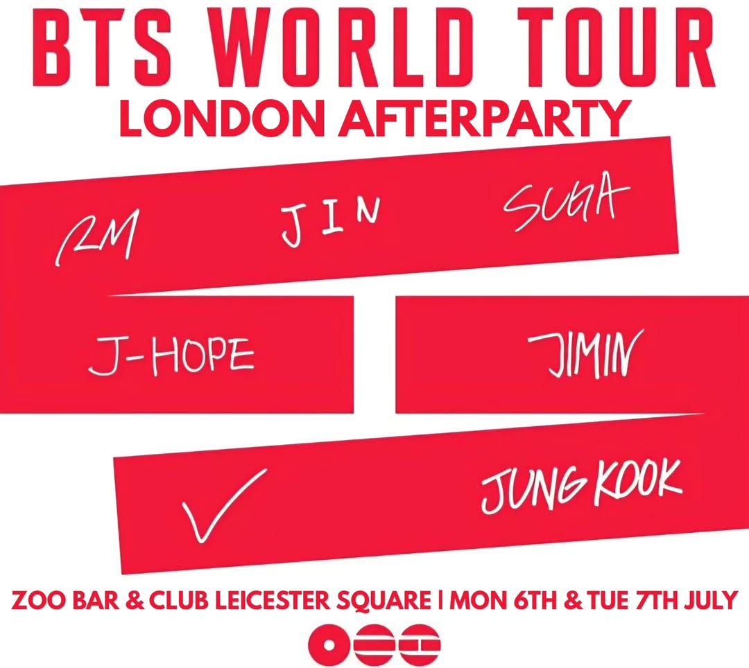 BTS LONDON MONDAY AFTERPARTY: Summer KPop Club | KPop KHipHop EDM