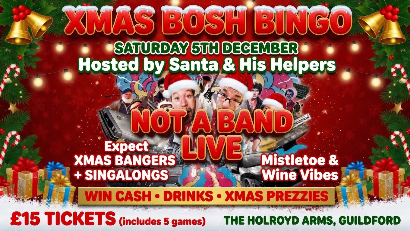 BOSH XMAS BINGO