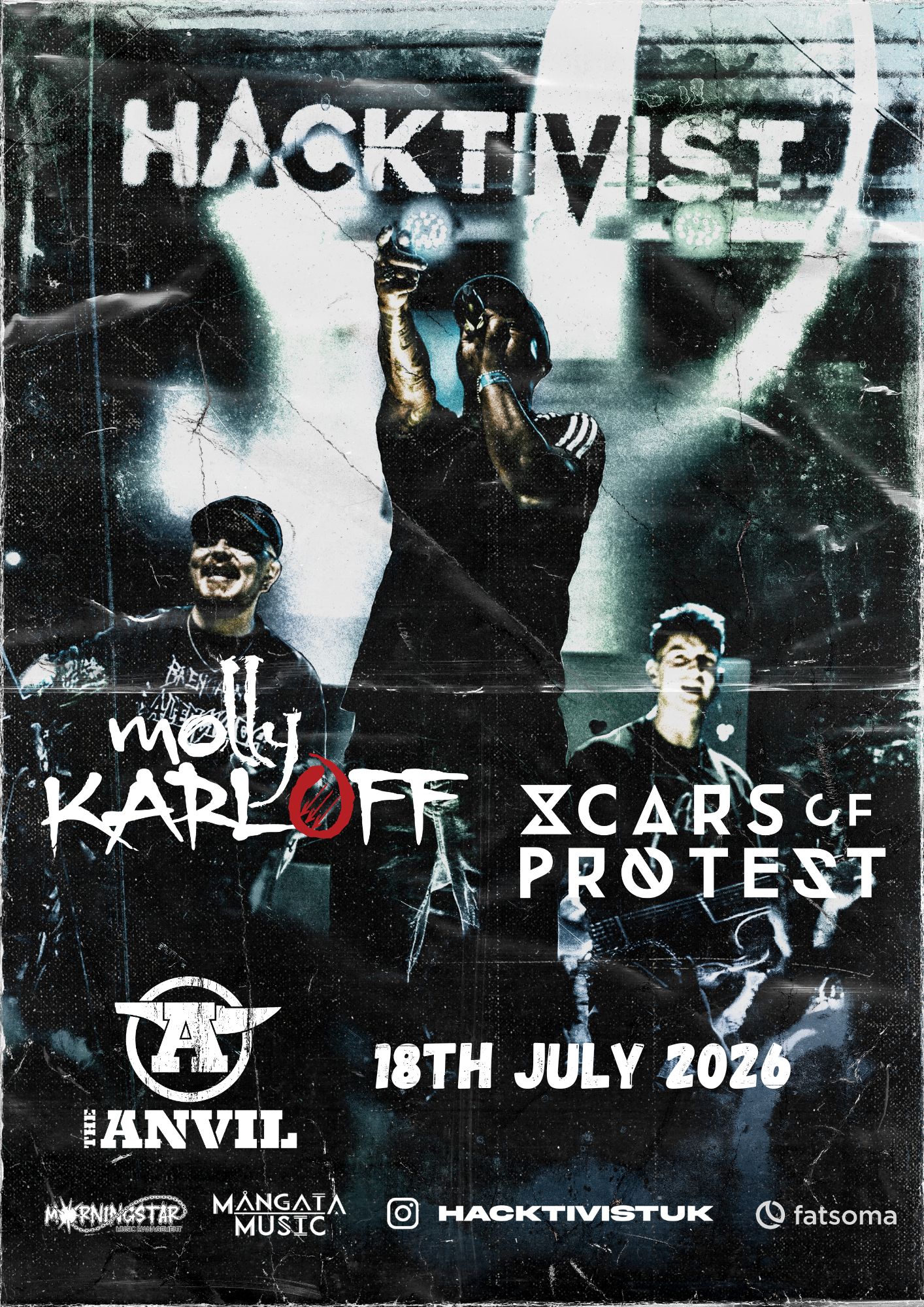 Hacktivist // Molly karloff // Scars of Protest