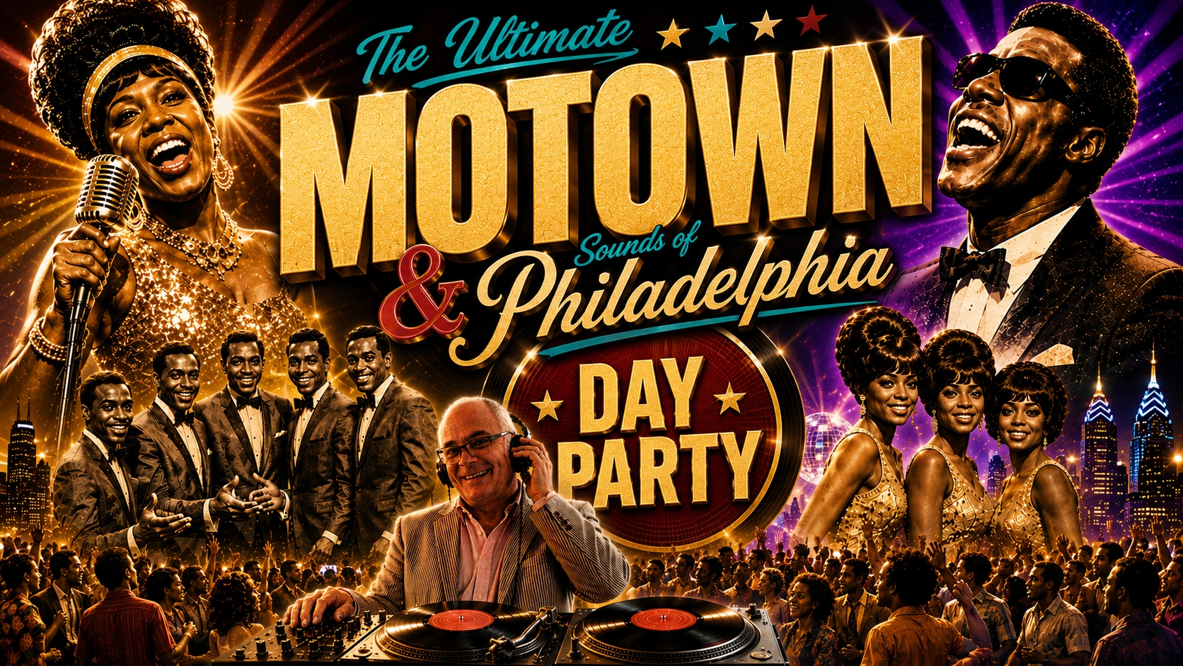 🚨 THIS SATURDAY! 💃🏼 Motown & Sounds of Philadelphia Day Party 3pm-8pm ft Shropshire’s No.1 Motown & Soul DJ Clive Jones 🎺