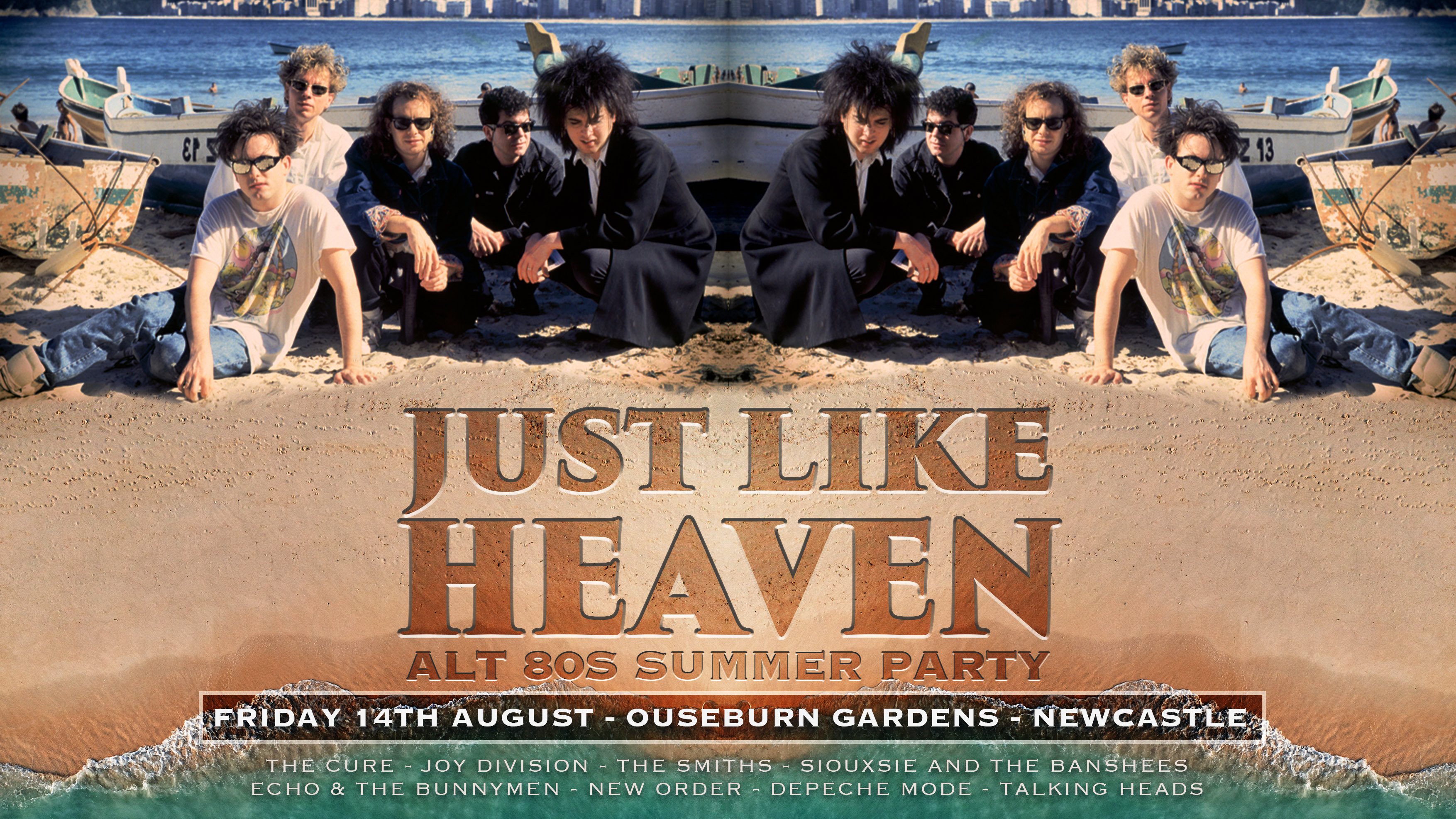 Just Like Heaven: Alt 80’s Summer Terrace Party (Newcastle)